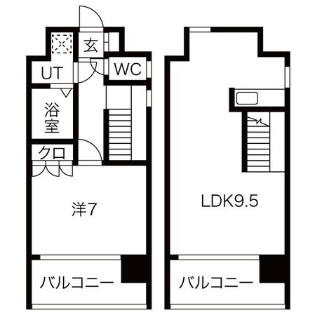 東別院駅 徒歩1分 11階の物件間取画像